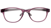 Premium Reading Glasses High End Readers +1.25..+3 Magnifying Glasses, Round Frame. (Transparent Purple, Transparent Gray) NY Fifth Avenue.