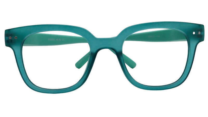 Square,(Premium) Reading Glasses High-End Reading Glass +1.25 to +4 magnifying glasses, Square. optical Frames