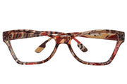 Avian, (Premium) Reading Glasses, High-End Reader +1.25 to +3 Magnifying Eyeglass, Cat Eye (Transparent) Leopard Pattern. NY Fifth Avenue