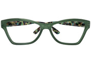 Avian, (Premium) Reading Glasses, High-End Reader +1.25 to +3 Magnifying Eyeglass, Cat Eye (Green) Leopard Pattern. NY Fifth Avenue