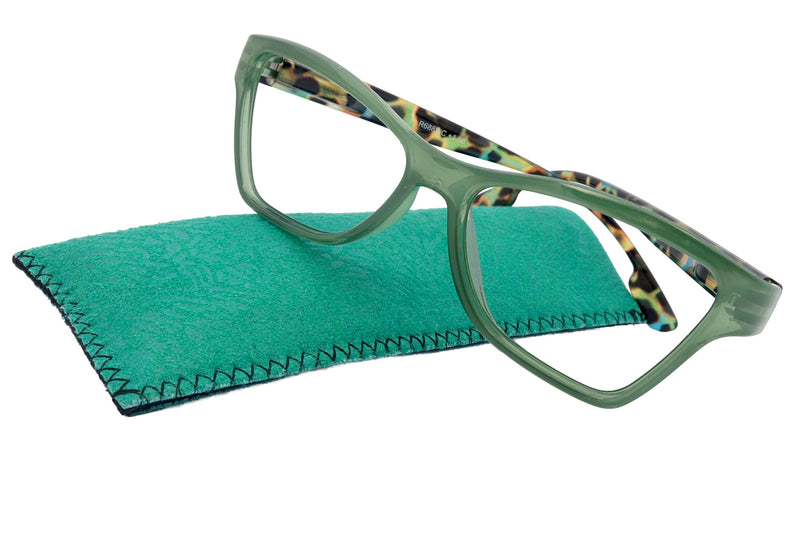 Avian, (Premium) Reading Glasses, High-End Reader +1.25 to +3 Magnifying Eyeglass, Cat Eye (Green) Leopard Pattern. NY Fifth Avenue
