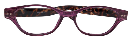 Roselle, Premium Reading Glasses, High-End Readers +1.25 + 5.00 Magnifying, Cat Eye optical Frame, Purple, by NY Fifth Avenue