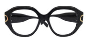 Scarlett, Black Large Oversized Reading Glasses, Women Readers, High End Reading Magnifying eyeglasses, Big Square optical Frames