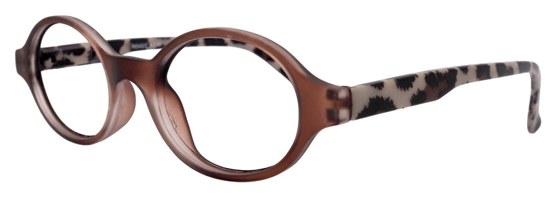 Brookdale, Premium Reading Glasses, High-End Readers (Brown) (Round) Magnifying Eyeglasses, Optical, NY Fifth Avenue