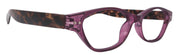 Roselle, Premium Reading Glasses, High-End Readers +1.25 + 5.00 Magnifying, Cat Eye optical Frame, Purple, by NY Fifth Avenue