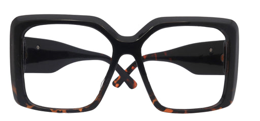 Cypress Oversized Women’s Reading Glasses – Black Large Square Frame