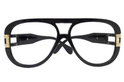 The Maestro, Black Large Oversized Reading Glasses, Unixex Readers, High End Reading Magnifying Eyeglasses, Big Square optical Frames