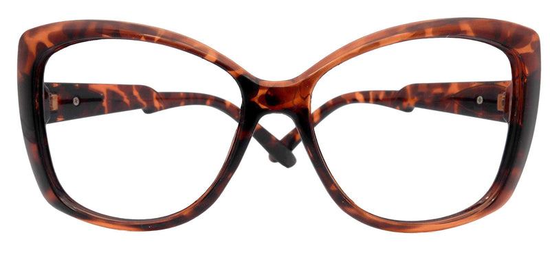 Astoria Large Oversized Reading Glasses, Tortoiseshell Women Readers, High End Reading Magnifying eyeglasses, Big Cat Eye optical Frames