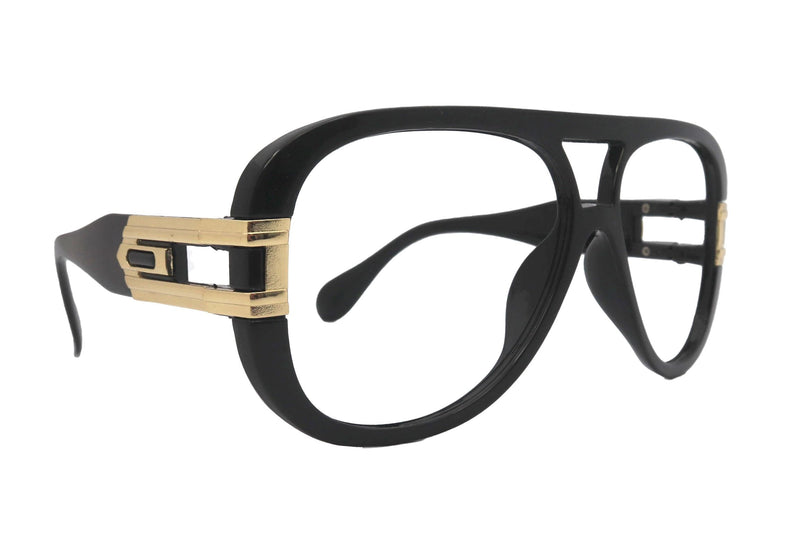 The Maestro, Black Large Oversized Reading Glasses, Unixex Readers, High End Reading Magnifying Eyeglasses, Big Square optical Frames