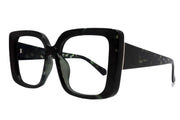 Rosemont, Oversized Reading Glasses for Women, Large Square Camo Green Frame, Fashion Readers, NY Fifth Avenue
