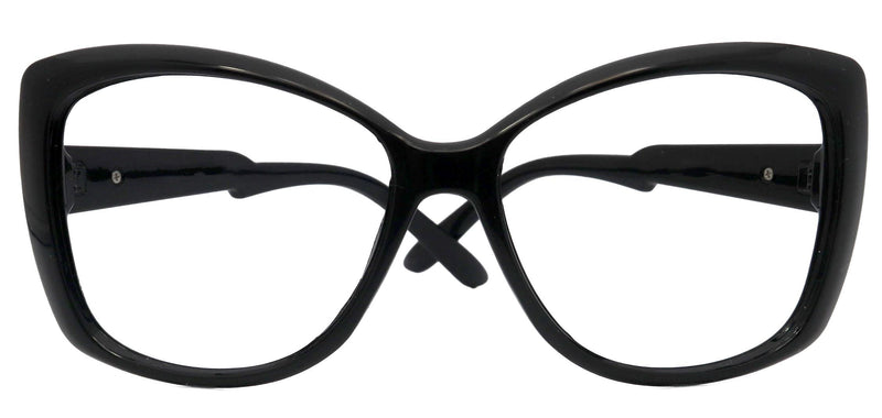 Astoria Large Oversized Reading Glasses, Women Readers, High End Reading Magnifying eyeglasses, Big Cat Eye optical Frames