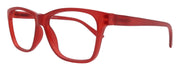 Ruby (Premium) Blue Light Blockers (Red transparent)Reading Glasses, High-End Reading Glasses +1.25 to +4, Square.
