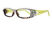 All Favorite, (Bling) Reading Glasses Women Adorned W European Crystals (Tortoise Brown), NY Fifth Avenue.