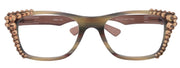Kelly, (Bling) Women Reading Glasses W (Light Colorado)Genuine European Crystals. Square, NY Fifth Avenue.