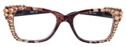 The Bohemian (Bling) Reading Glasses 4 Women W (Light Colorado) Genuine European Crystals NY Fifth Avenue (Wide frame)