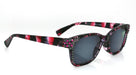 Oasis, (Bling) Sun Readers (No Bifocal) W (Hematite, Fuchsia) Genuine European Crystals (Pink) Tortoiseshell. NY Fifth Avenue