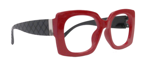 Oversized Reading Glasses, Red With Black , Large Frame, High End Readers, Bifocal,  Sun readers, Trendy Style,  NY Fifth Avenue