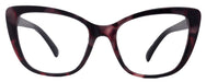 Parisian Fashion High End Bifocal or Non-Bifocal Black W Pink Reading Glasses Cat-Eye Chic, Inspired by NY Fifth Avenue