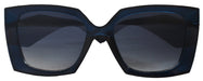 Penelope Fashion High-End Line Bifocal OR Non-Bifocal Sun Reading Glasses Blue Inspired by NY Fifth Avenue