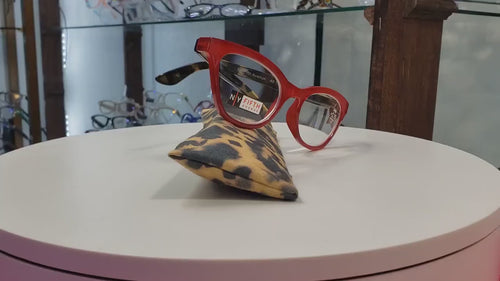 Rihanna, Premium Reading Glasses High End Reading Glass +1.50 to +3 magnifying glasses (Red Cat Eye) Optical Frames