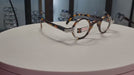Picasso, (Bling) Women Reading Glasses W Clear Genuine European Crystals, Round  (Brown) Tortoiseshell. NY Fifth Avenue