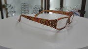 Florence, (Bling) Reading Glasses For Women W (Light Colorado, Cooper) +1.25.. +3 (Orange, Gold) Paisley. NY Fifth Avenue