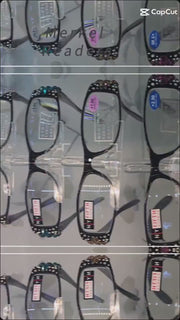 Merkel, (Bling) Diamond Crystal Bling Women Reading Glasses, Adorned w (Clear) Genuine European Crystals (Rectangular) NY Fifth Avenue.