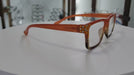 Piper, (Bling) Reading Glasses for Women W (Tangerine, L. Colorado) Genuine European Crystals. (Orange Brown Faded Stripes) NY Fifth Avenue