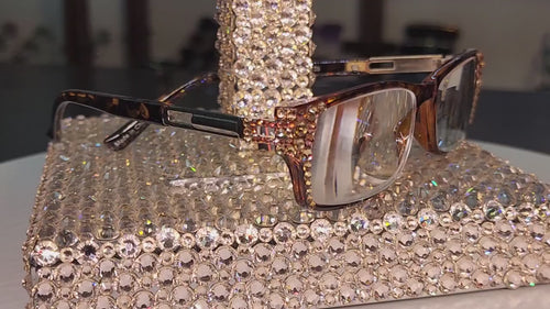 The Hudson, BLING Genuine European Crystals. +1.5 ..+6 Square. High Strength. NY Fifth Avenue