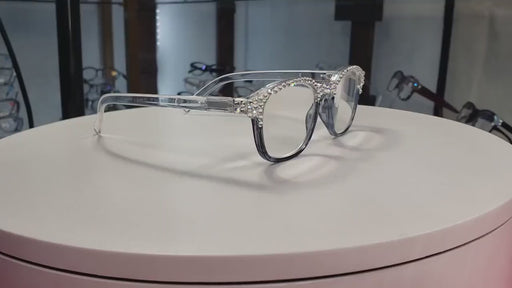 Alamo (Blue Light Glasses) (60% Anti Blue Light Ray Protection) Women, Anti Eyestrain, Light Amber Lens, 4 All Screen Types,