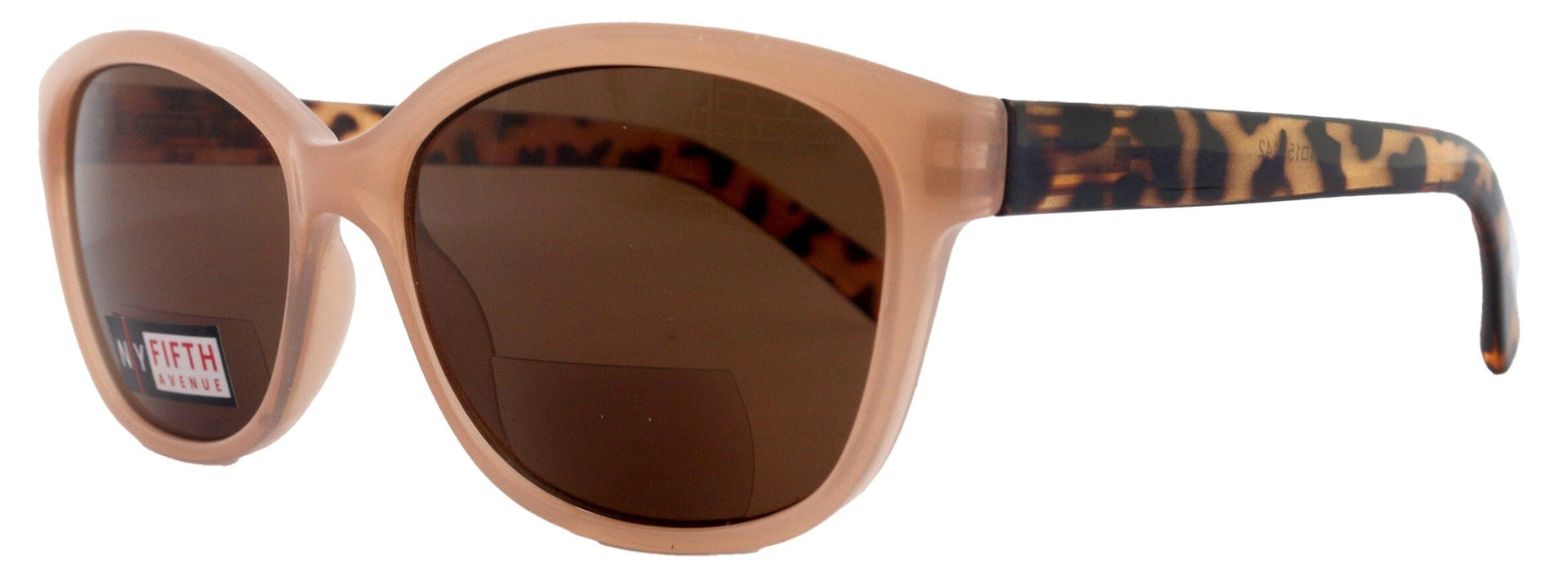 Savannah, High-End Line Bifocal (Clear On Top) Sun Readers for Women OR Non-Bifocal Readers Sunglasses (BrownTortoiseshell ) NY Fifth Avenue