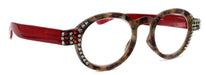 Zipora, (Bling) Reading Glasses Women W (Black Diamond, Volcano) Genuine European Crystals+1.25 +3 Magnifying NY Fifth Avenue