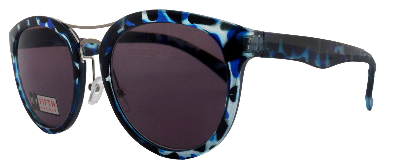 Valencia, High-End Line Bifocal (Clear On Top) Sun Readers for Women OR Non-Bifocal Readers Sunglasses (Blue Tortoiseshell) NY Fifth Avenue