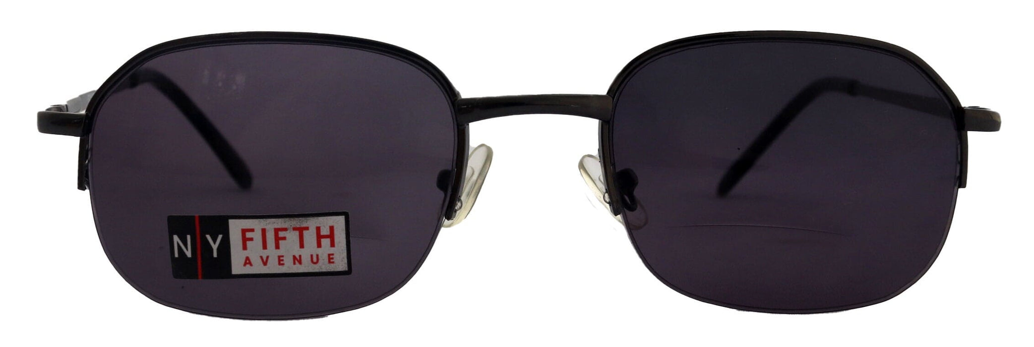 Vermont, High-End Men's Line Bifocal Sun Readers in Black by NY Fifth Avenue"