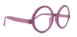 Zelda, (Reading Glasses) (Premium) Big True Round vintage (L. Purple) X Large Eye, Oversize, NY Fifth Avenue