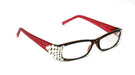 All Favorite, (Bling) Reading Glasses Women Adorned W (Clear)   (Tortoise Brown, Pink) Frame +4 +4.5 +5 +6 NY Fifth Avenue.