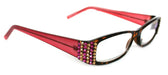 All Favorite, (Bling) Reading Glasses for Women W (L. Colorado, Rose)  (Brown, Pink) Frame +4 +4.5 +5 +6 NY Fifth Avenue