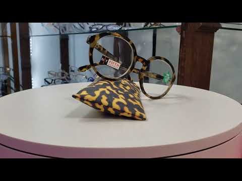 NY FIFTH AVENUE Jackie O, (Premium) Women Reading Glasses, High End Readers  (Leopard) (Oversize Round) Eyeglasses