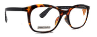 Venus, (Premium) Reading Glasses, High End Readers +1.25..+4 Magnifying glasses, Rectangular. Optical Frame (Tortoise Brown) NY Fifth Avenue