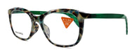 Venus, (Premium) Reading Glasses, High End Readers +1.25..+4 Magnifying glasses, Rectangular. Optical Frame (Tortoise Green) NY Fifth Avenue