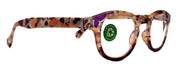 Autumn, (Premium) Reading Glasses High End Readers +1.25, +1.50..+3.00 Round Style. Optical Frame, (Orange, Purple Floral) NY Fifth Avenue