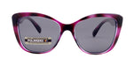 Avery, (Polarized) Women Sunglasses, 1.1mm Polarized Grey Lenses, 100% UVA UVB Protection (Purple Stripes) (Cat Eye) Trendy NY Fifth Avenue