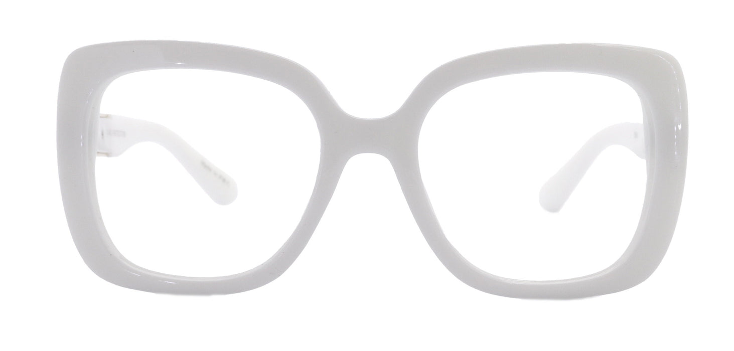 Emory, Large Oversized Reading Glasses, Women Readers, High End Reading Magnifying eyeglasses, Big Square optical Frames