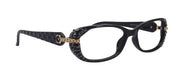Glamour Quilted, (Bling) Women Reading Glasses Adorned w (Hematite, L. Colorado) (Black, Gray Tortoise Shell) NY Fifth Avenue