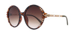 Jessie, Bling Round Women Sunglasses W Genuine European Crystals, 100% UV Protection. NY Fifth Avenue
